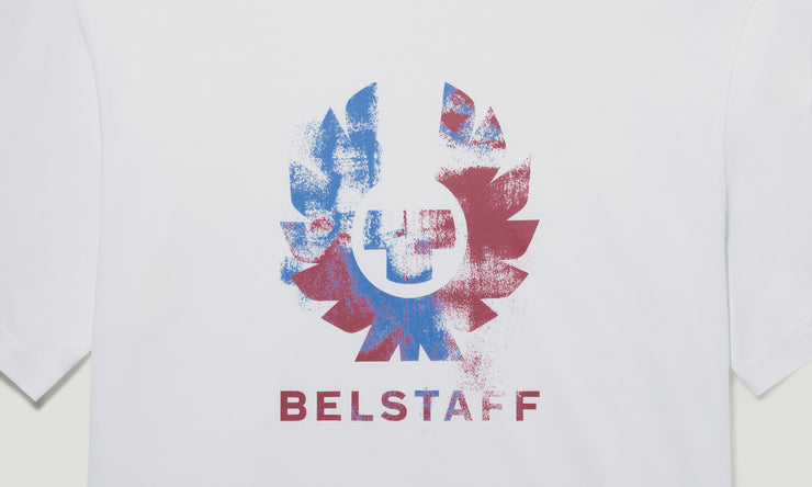 belstaff camiseta con estampado gráfico blur phoenix Grandes ahorros
