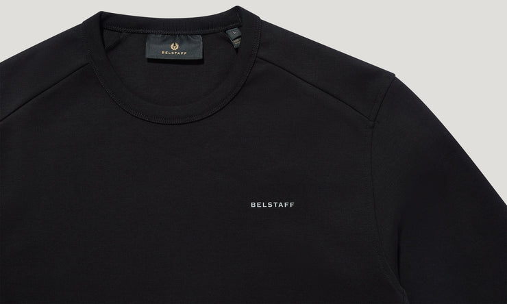 belstaff sudadera de cuello redondo alloy Últimos 2 días