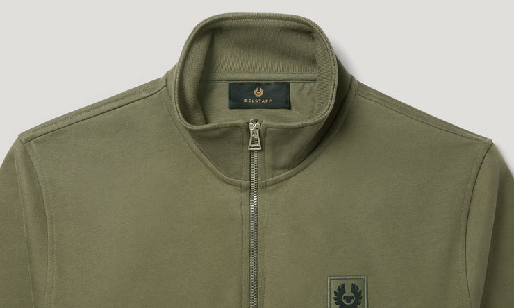 belstaff sudadera belstaff con cremallera de un cuarto Tienda de fábrica