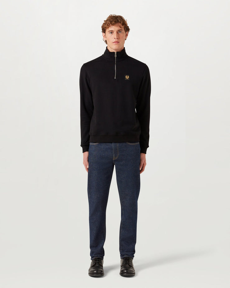 belstaff sudadera belstaff con cremallera de un cuarto Outlet