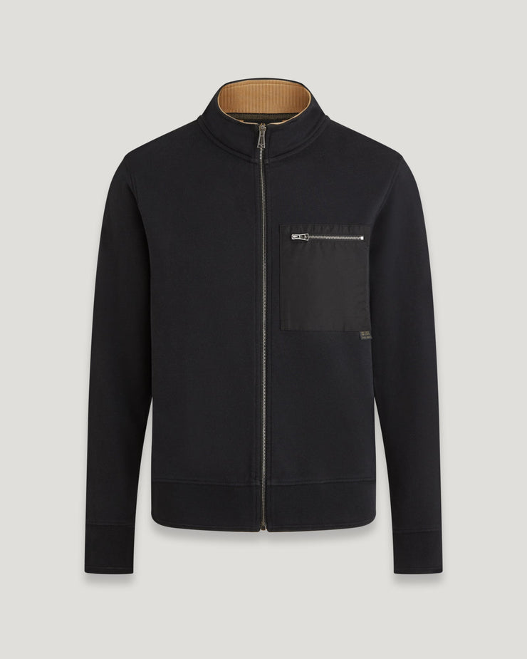 belstaff sudadera con cremallera completa centenary Gran oferta