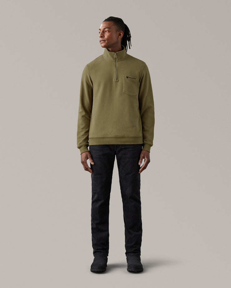belstaff jersey con cremallera de un cuarto Oferta especial