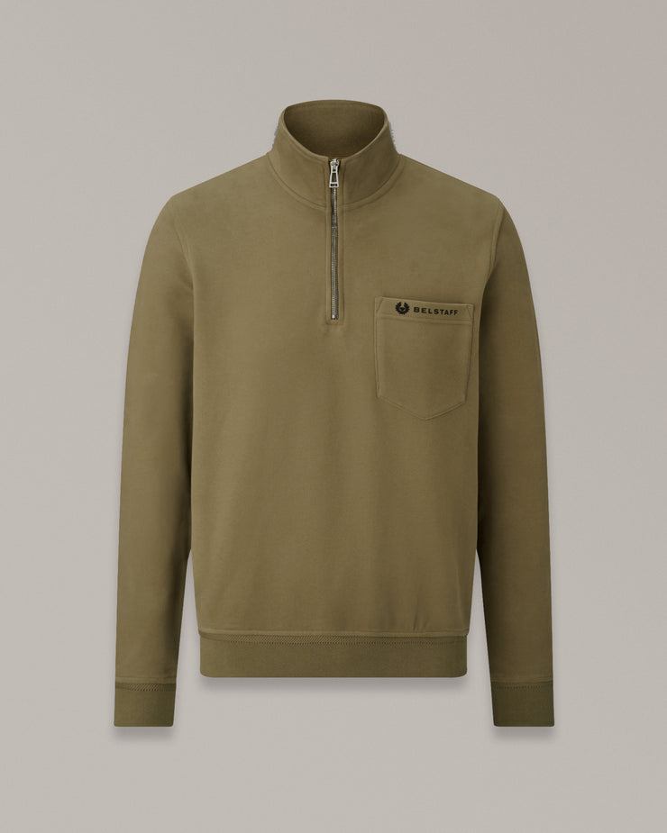 belstaff jersey con cremallera de un cuarto Oferta especial