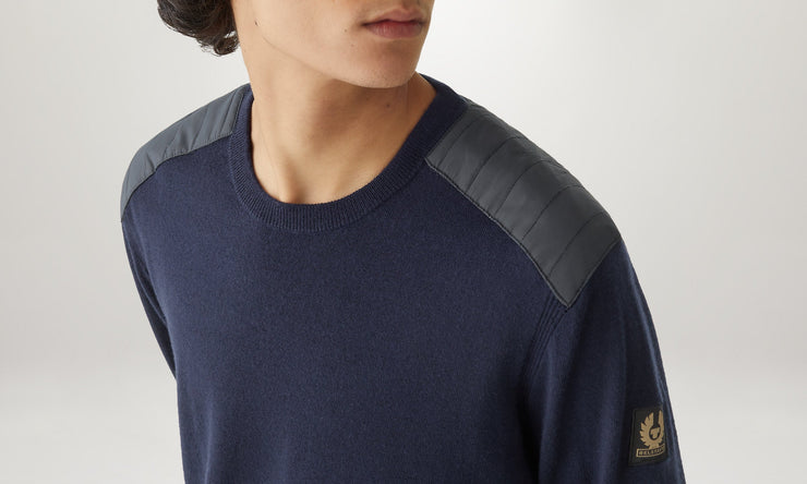 belstaff cuello redondo kerrigan Descuento por venta flash