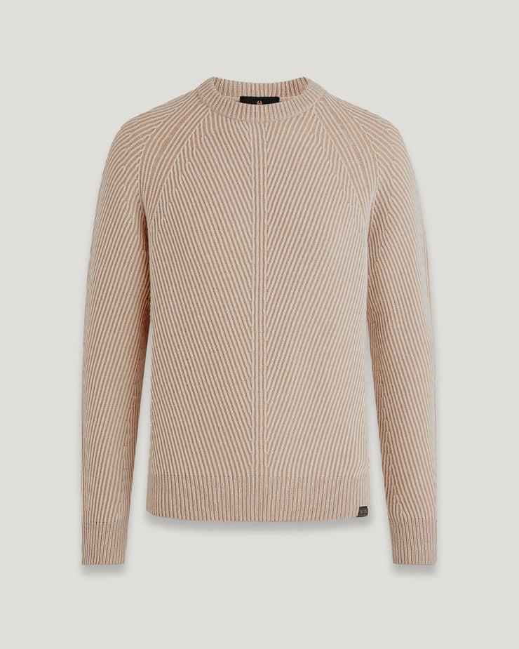 belstaff jersey de cuello redondo acanalado centenary Ofertas de temporada