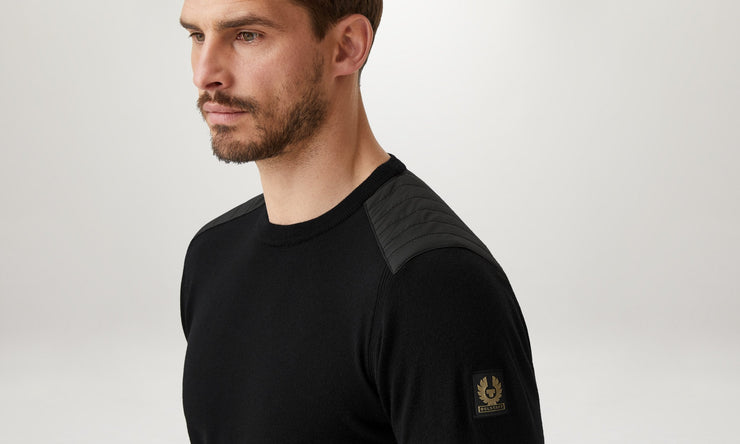 belstaff jersey de cuello redondo kerrigan Tienda