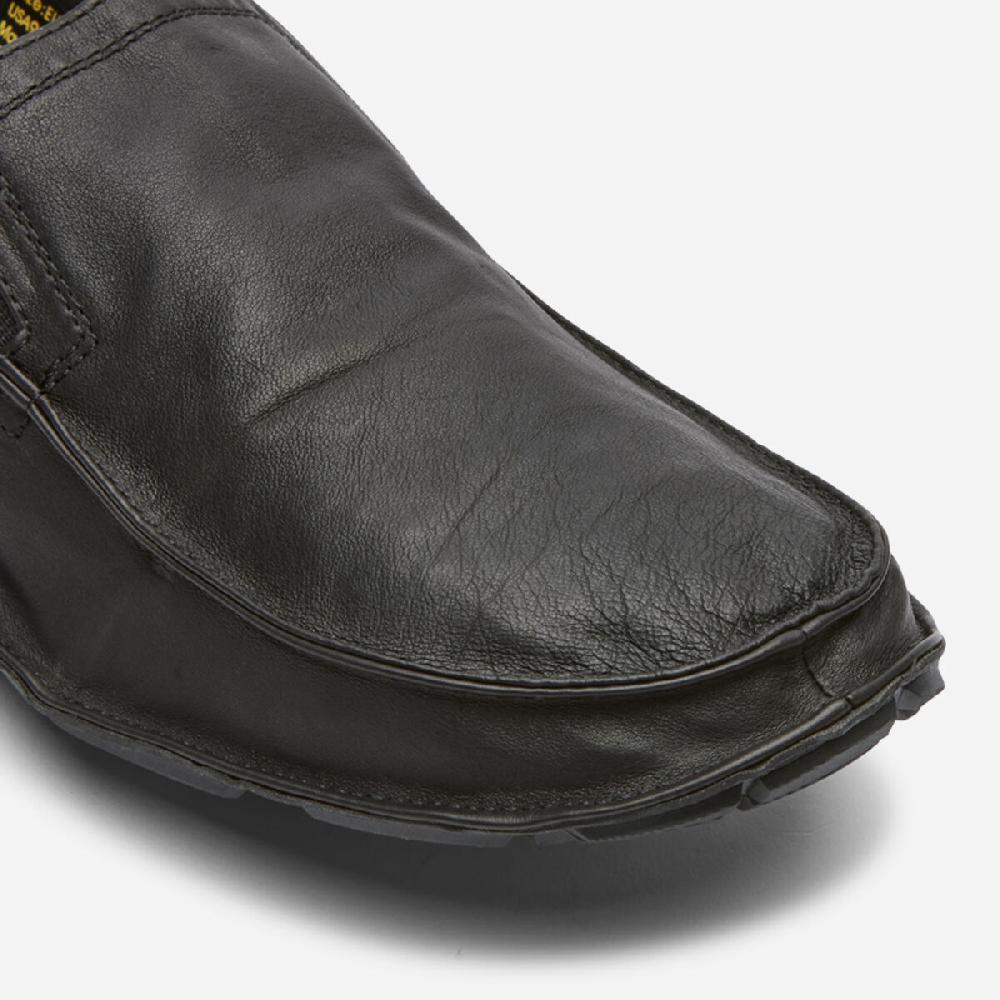 vibram One Quarter Leather Hombre Black Envío internacional gratuito