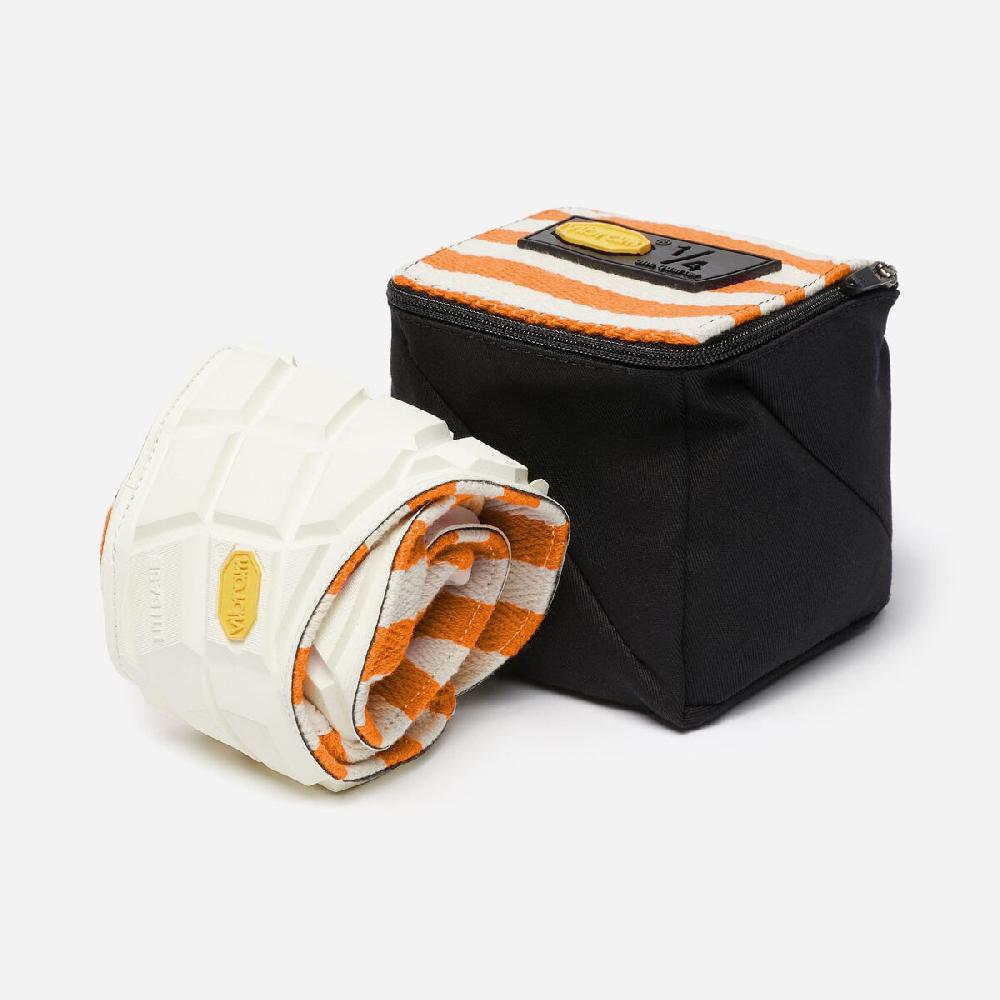 vibram One Quarter Lona Orange / White Libre de impuestos