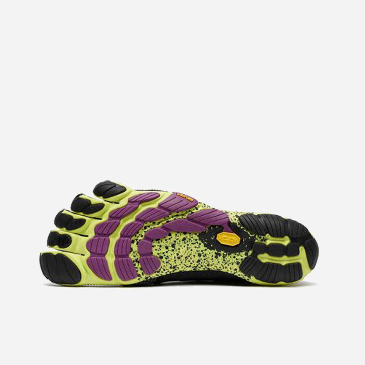 vibram V-Run Mujer Black / Yellow / Purple Outlet