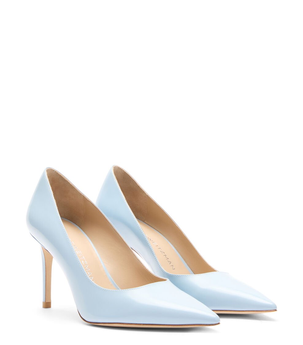Stuart Weitzman STUART POWER 85 PUMP en CIELO de Mujer | Stuart Weitzman® Grandes descuentos