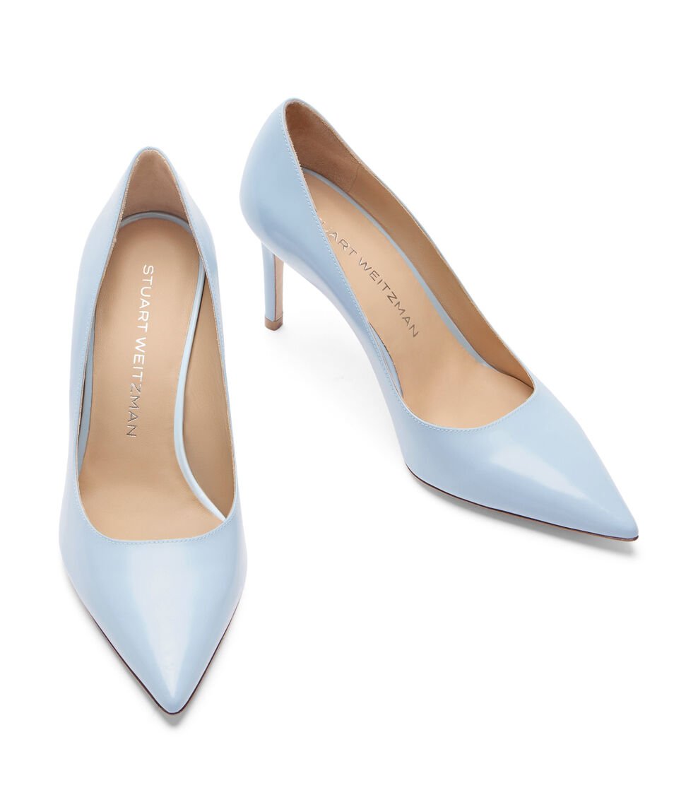 Stuart Weitzman STUART POWER 85 PUMP en CIELO de Mujer | Stuart Weitzman® Grandes descuentos