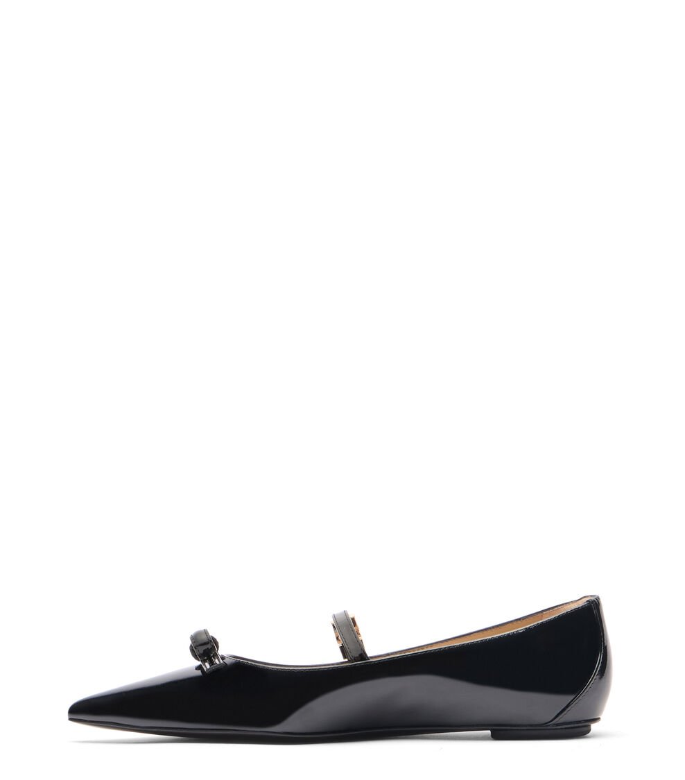 Stuart Weitzman STUART FELICITY MARY JANE FLAT en NEGRO de Mujer | Stuart Weitzman® Limitado a 3 días