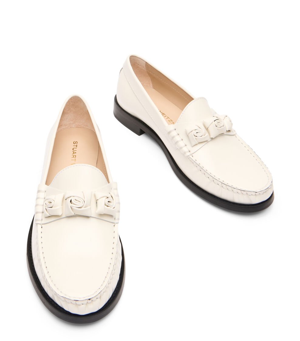 Stuart Weitzman ROSIE LOAFER en CREMA de Mujer | Stuart Weitzman® Rebajas de fin de temporada
