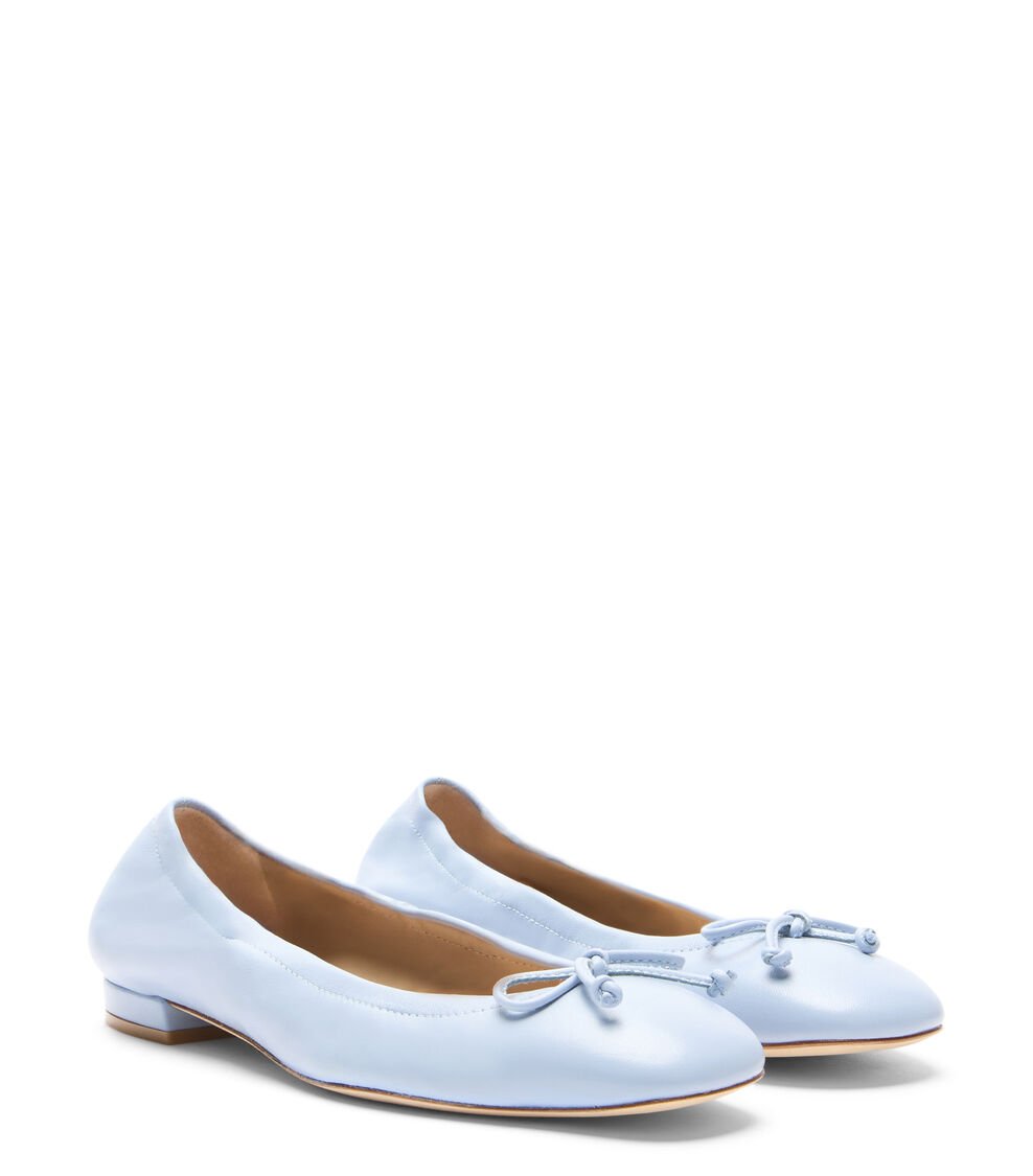 Stuart Weitzman BRIA BALLET FLAT en CIELO de Mujer | Stuart Weitzman® Precio ultrabajo