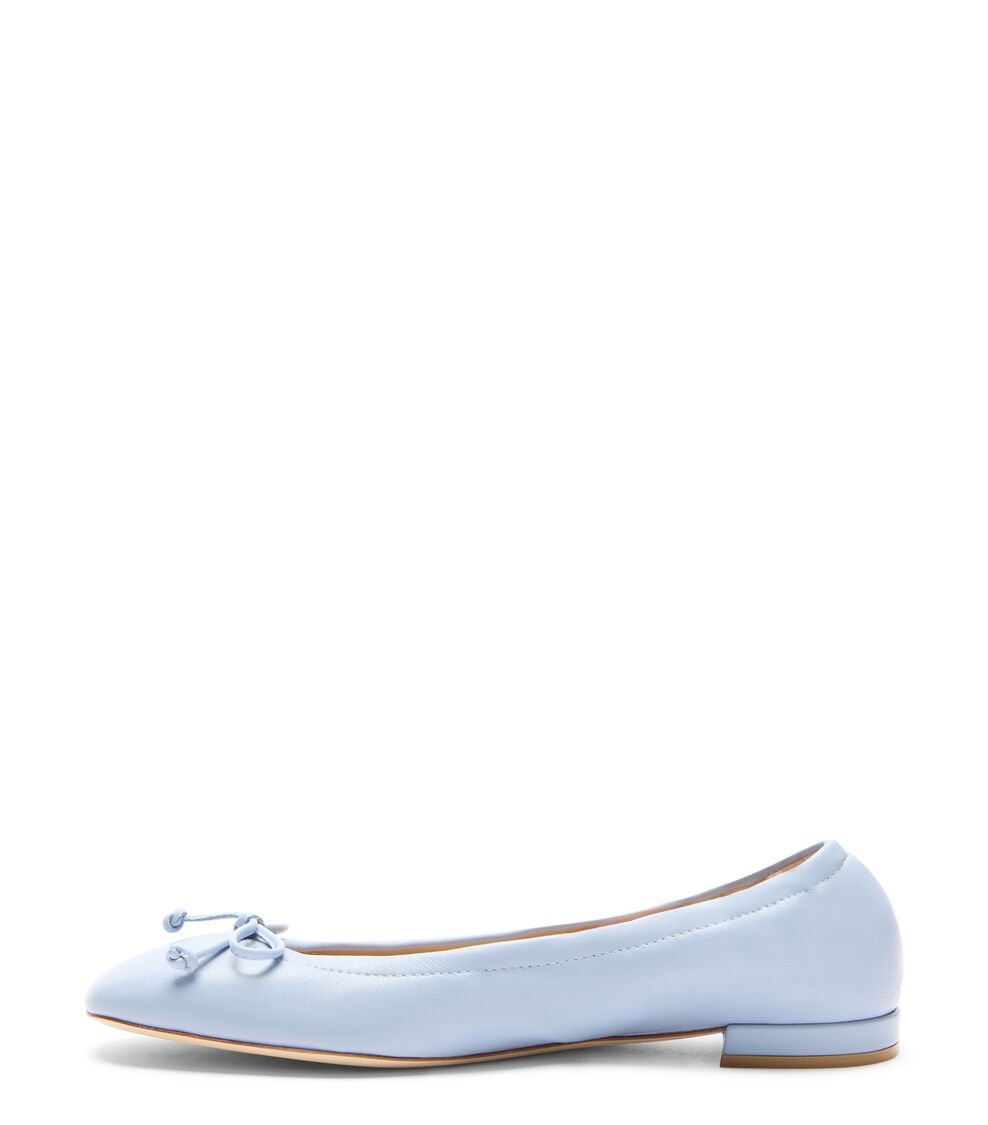 Stuart Weitzman BRIA BALLET FLAT en CIELO de Mujer | Stuart Weitzman® Precio ultrabajo