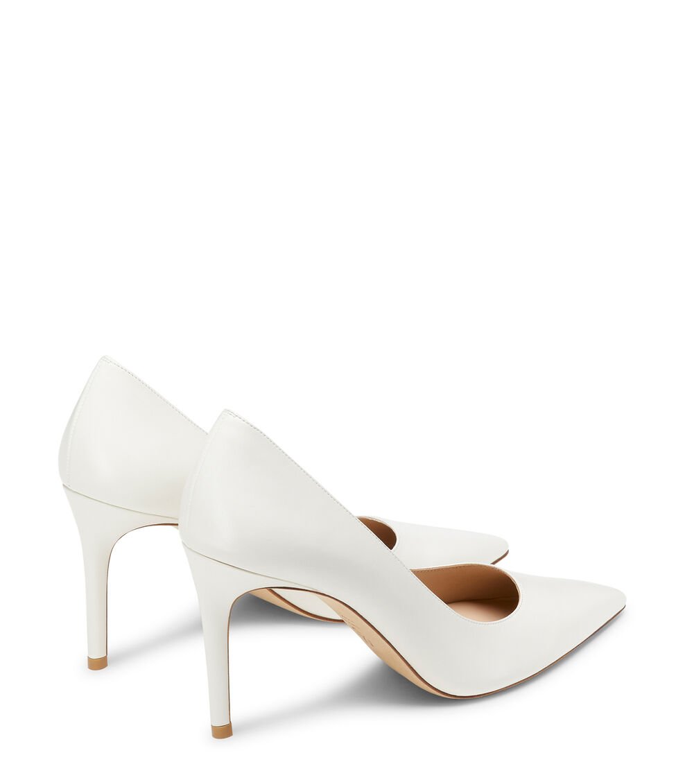 Stuart Weitzman STUART POWER 85 PUMP en CREMA de Mujer | Stuart Weitzman® Devoluciones gratuitas