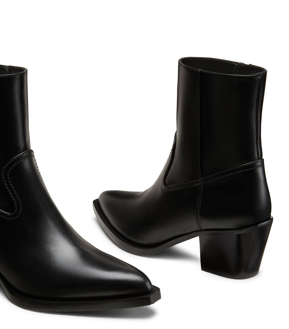 Stuart Weitzman TATE BOOTIE en NEGRO de Mujer | Stuart Weitzman® En línea