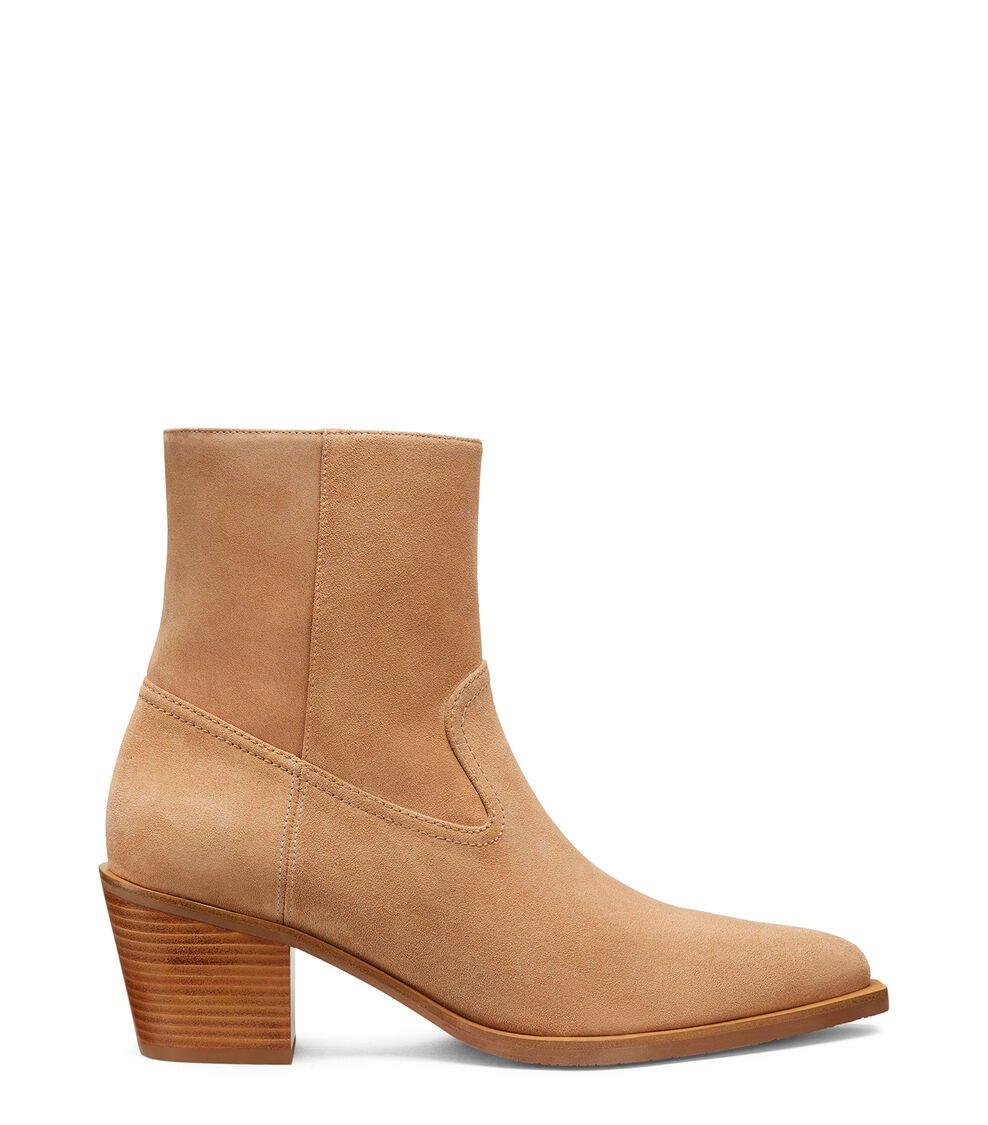 Stuart Weitzman TATE BOOTIE en NUEVO CAMEL/CARAMELO de Mujer | Stuart Weitzman® Outlet online