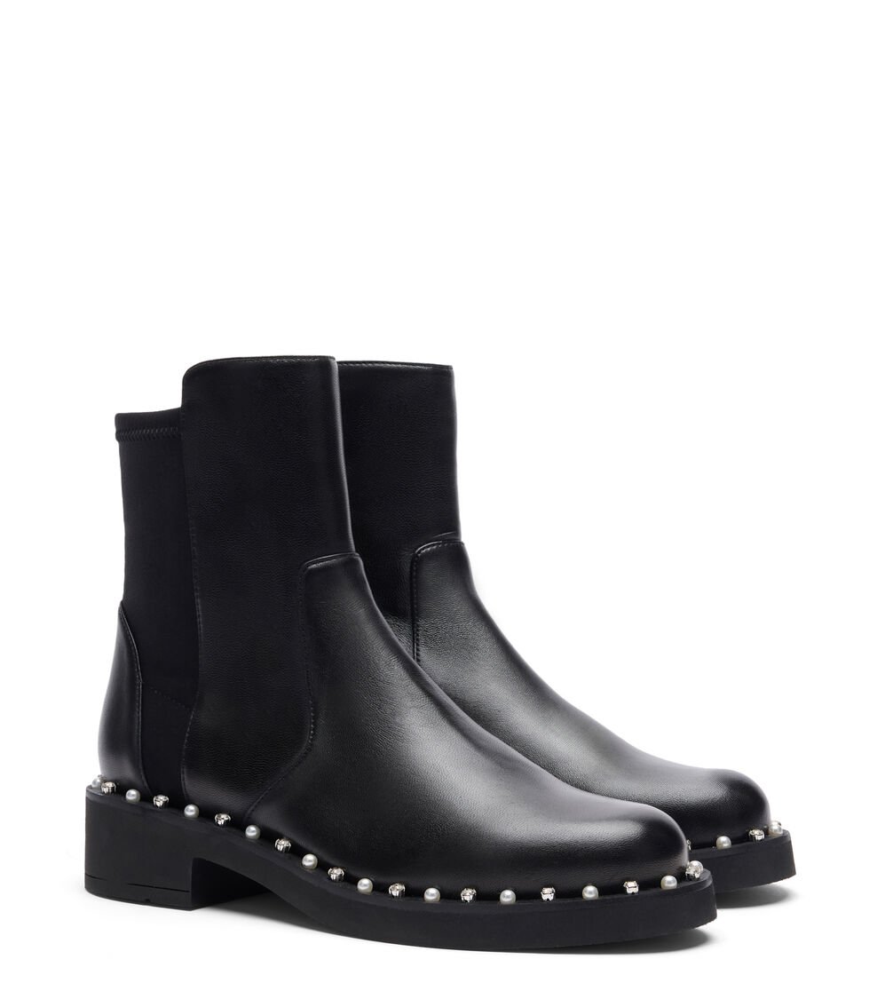 Stuart Weitzman 5050 REVERIE BOOTIE en NEGRO de Mujer | Stuart Weitzman® Gran oferta