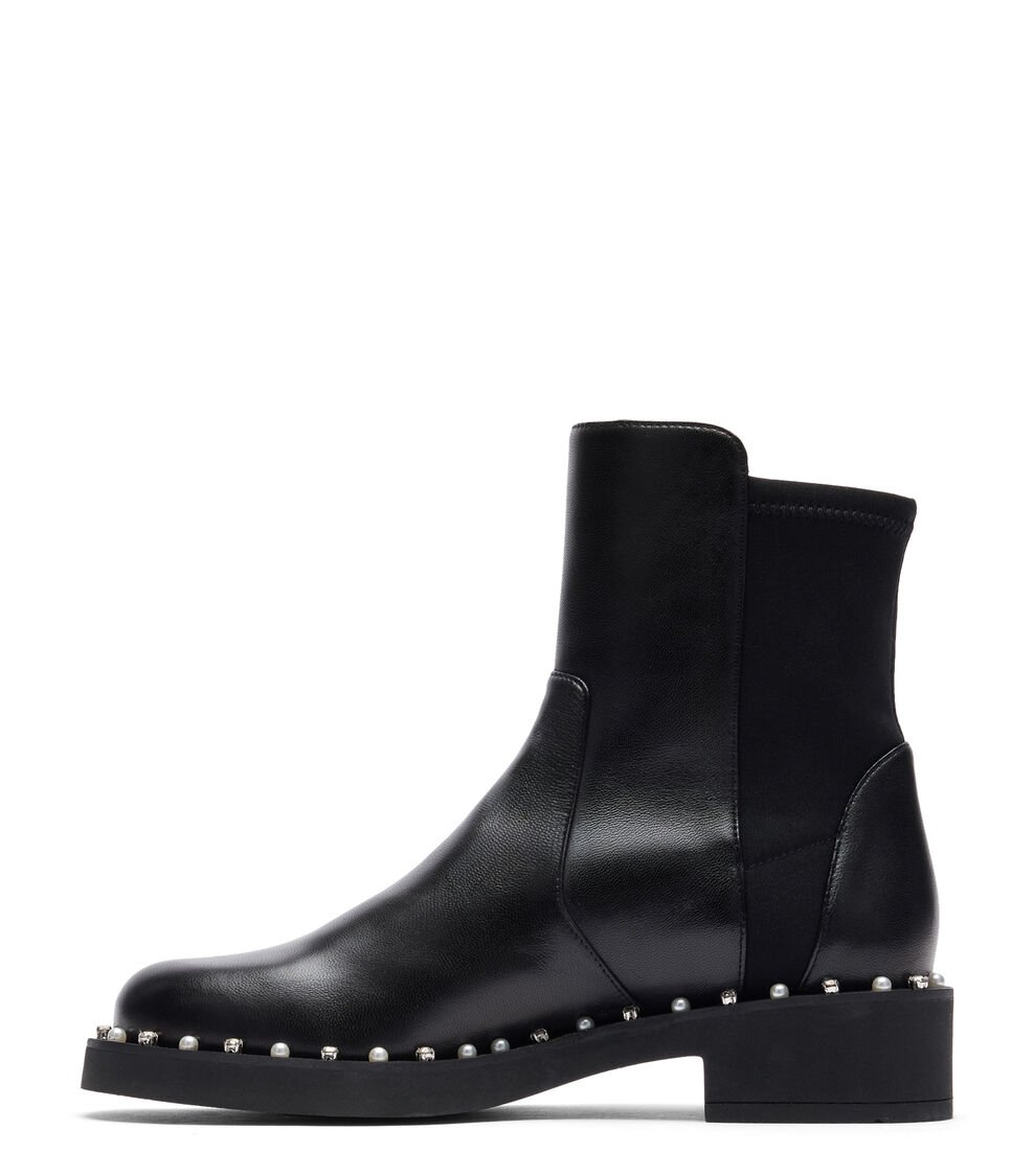 Stuart Weitzman 5050 REVERIE BOOTIE en NEGRO de Mujer | Stuart Weitzman® Gran oferta