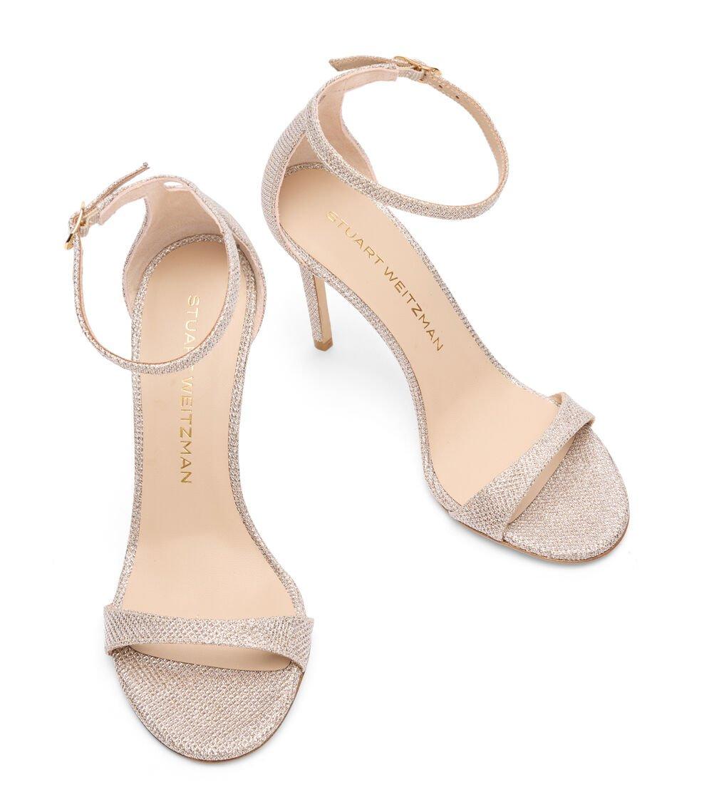 Stuart Weitzman NUDIST II 100 SANDAL en POLVO de Mujer | Stuart Weitzman® Promoción por tiempo limitado