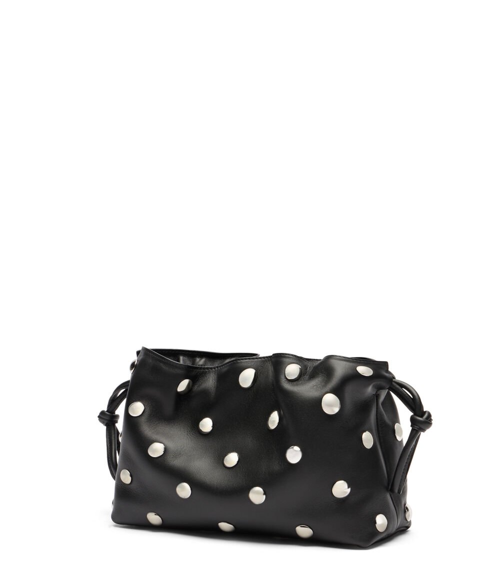 Stuart Weitzman MIA MINI STUD BAG en BLACK de Mujer | Stuart Weitzman® Grandes descuentos