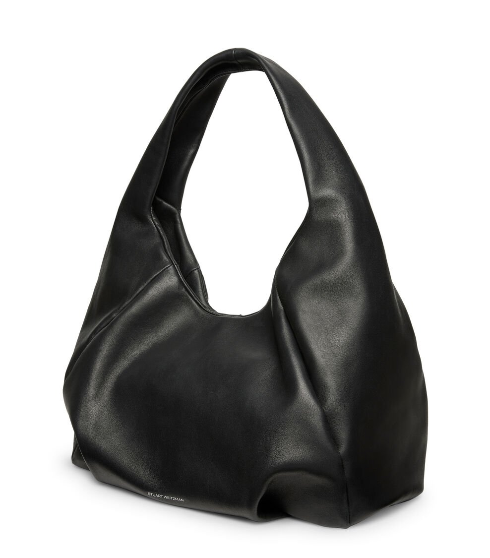Stuart Weitzman THE MODA HOBO BAG en NEGRO de Mujer | Stuart Weitzman® Liquidación