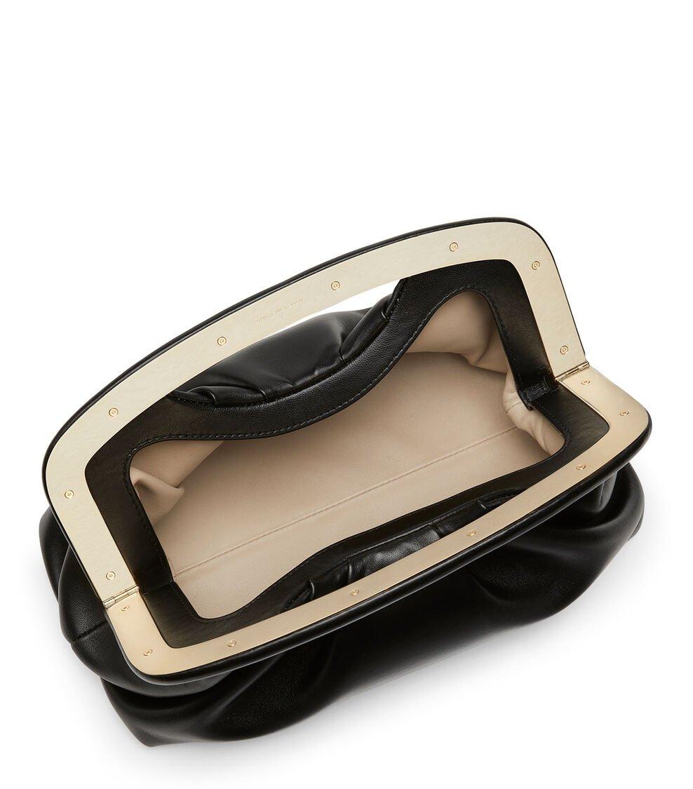 Stuart Weitzman THE MODA FRAME POUCH en NEGRO de Mujer | Stuart Weitzman® Tienda de fábrica