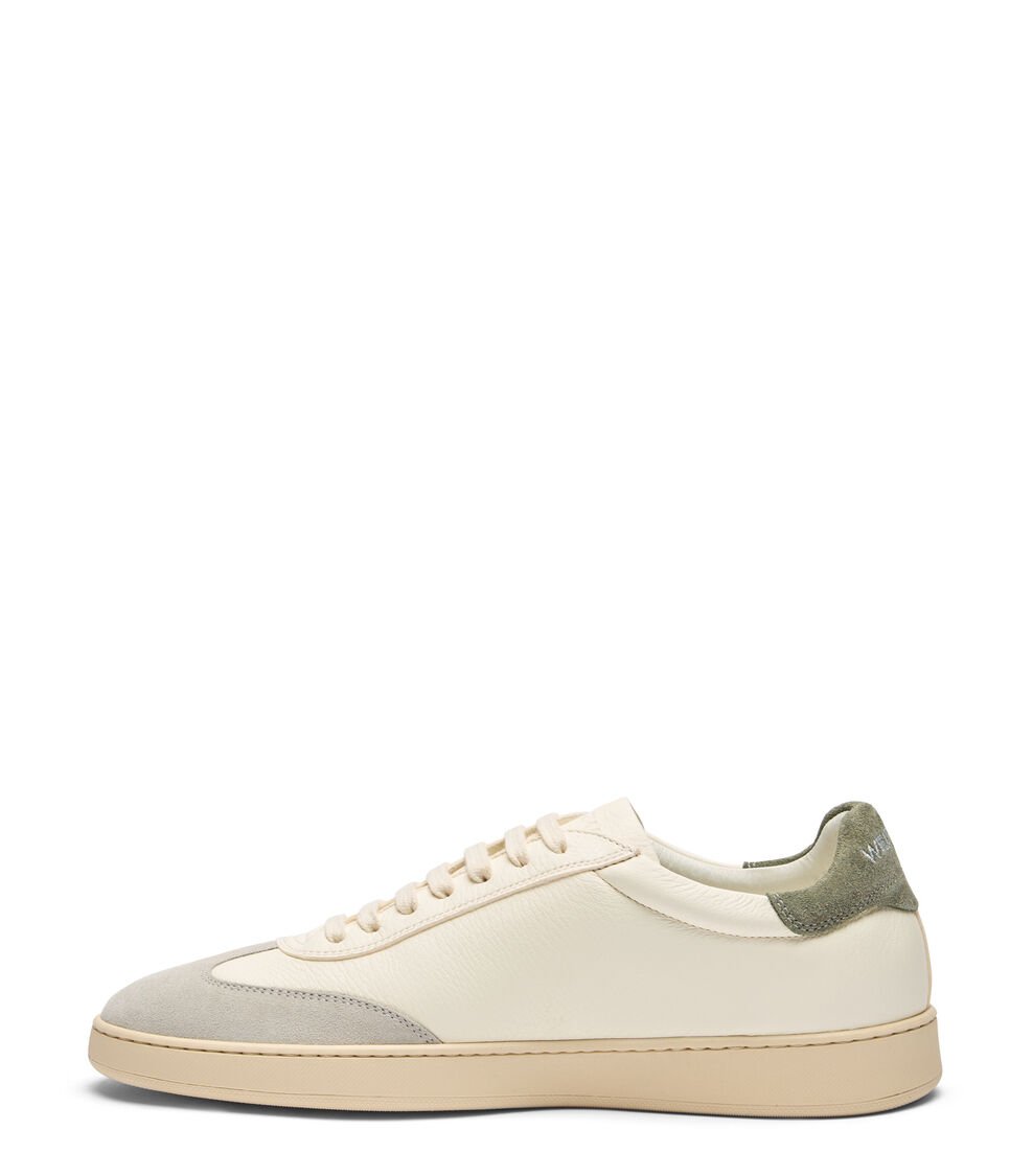 Stuart Weitzman BANNER en WHITE BIANCO/OATMEAL/SAGE de Mujer | Stuart Weitzman® Libre de impuestos