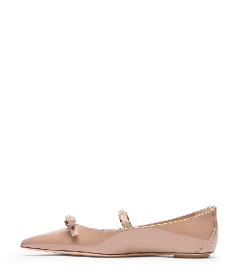 Stuart Weitzman STUART FELICITY MARY JANE FLAT en GAMUZA de Mujer | Stuart Weitzman® 2025