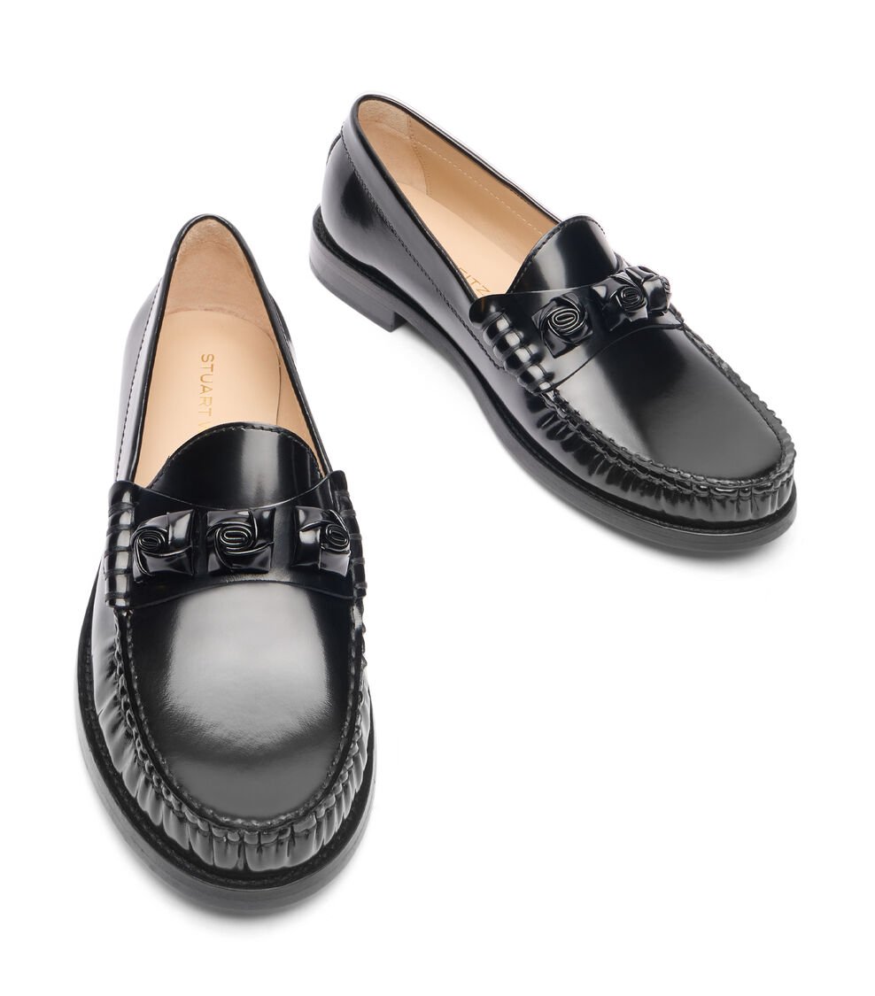 Stuart Weitzman ROSIE LOAFER en NEGRO de Mujer | Stuart Weitzman® Outlet online
