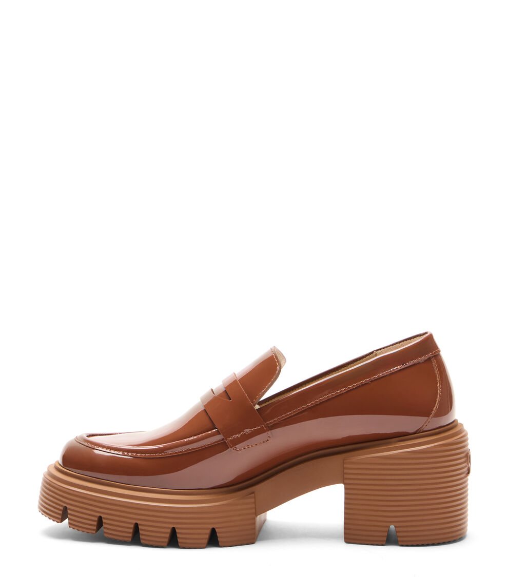 Stuart Weitzman SOHO LOAFER en MARRÓN BRIDA TONAL de Mujer | Stuart Weitzman® En oferta