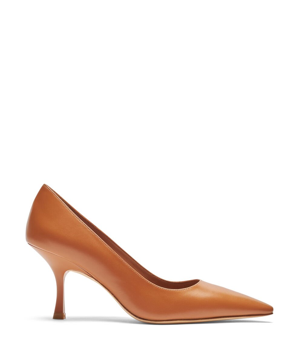 Stuart Weitzman NAOMI 75 PUMP en AVELLANA de Mujer | Stuart Weitzman® Rebajas baratas