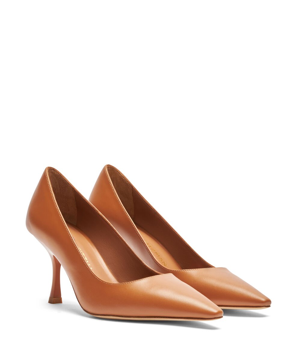Stuart Weitzman NAOMI 75 PUMP en AVELLANA de Mujer | Stuart Weitzman® Rebajas baratas