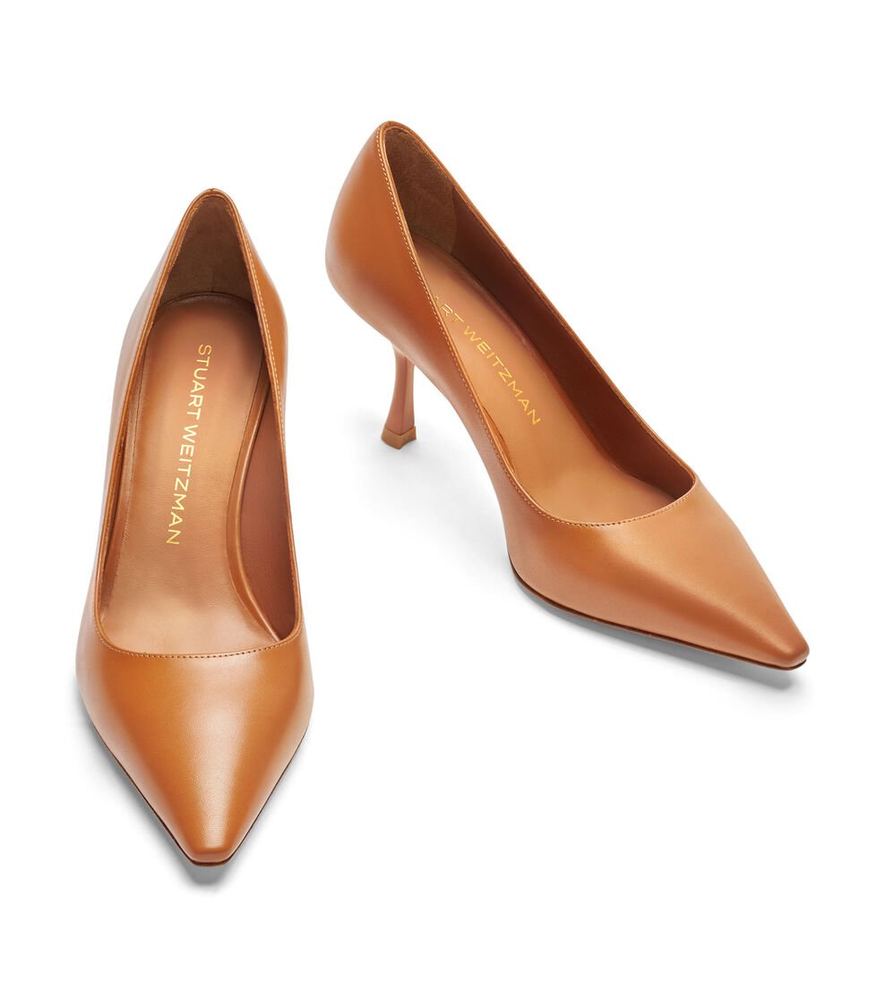 Stuart Weitzman NAOMI 75 PUMP en AVELLANA de Mujer | Stuart Weitzman® Rebajas baratas