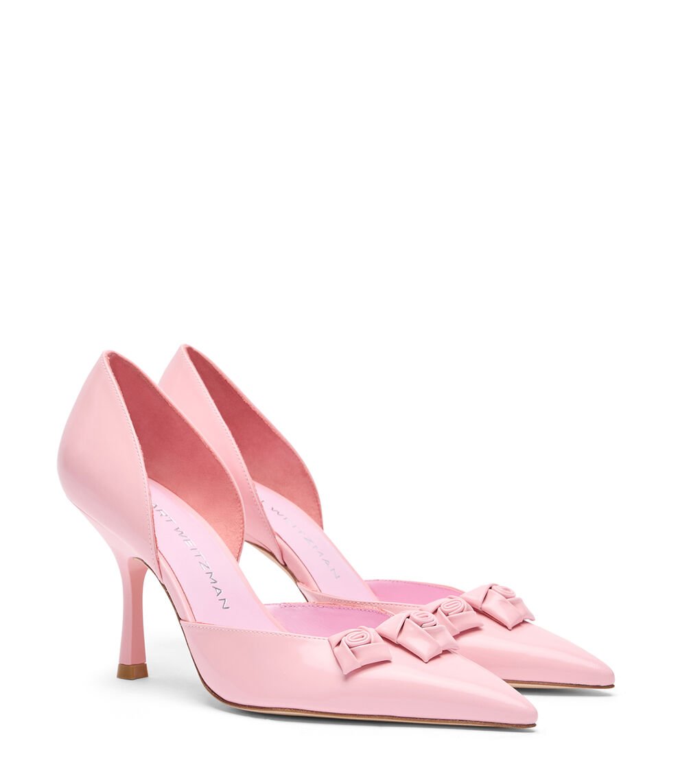 Stuart Weitzman ROSIE 85 DORSAY PUMP en ROSA MARSHMELLOW de Mujer | Stuart Weitzman® Rebajas de fábrica