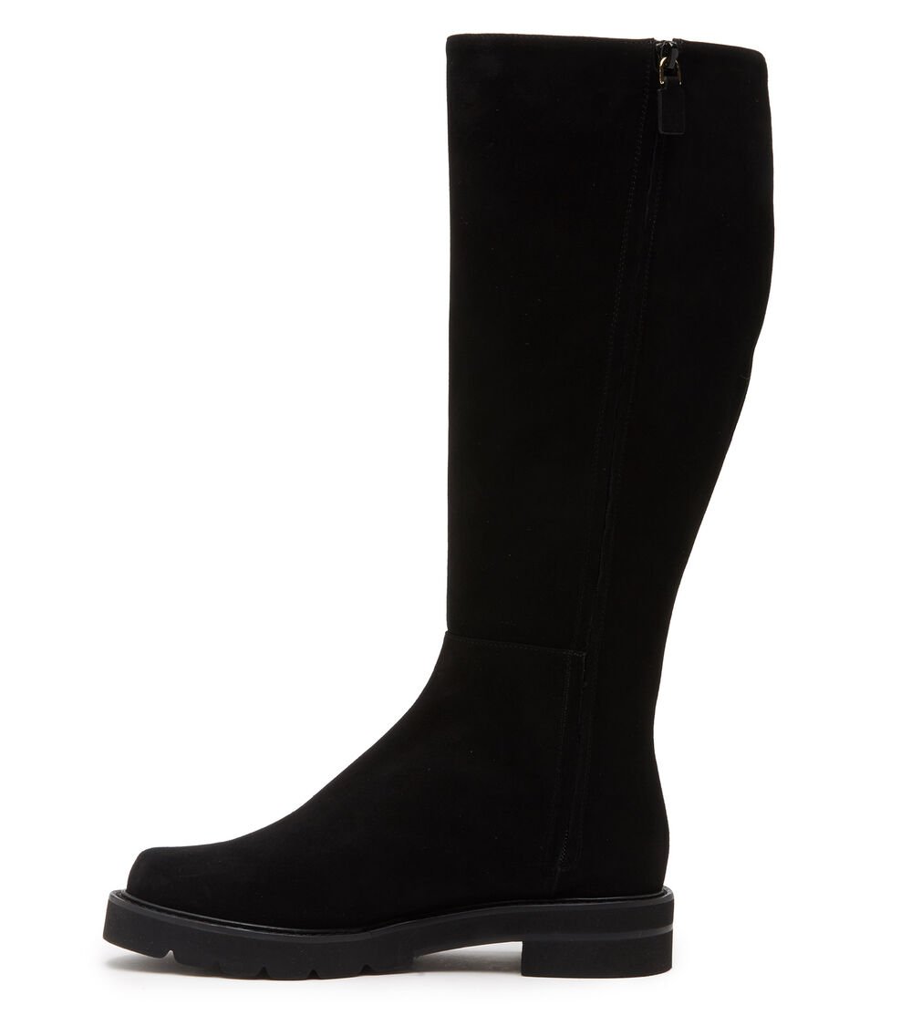 Stuart Weitzman MILA LIFT BOOT en NEGRO de Mujer | Stuart Weitzman® Liquidación