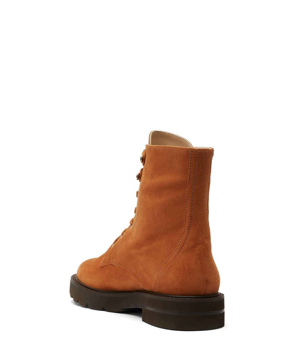 Stuart Weitzman MILA LIFT BOOTIE en NOUGAT de Mujer | Stuart Weitzman® Rebajas top