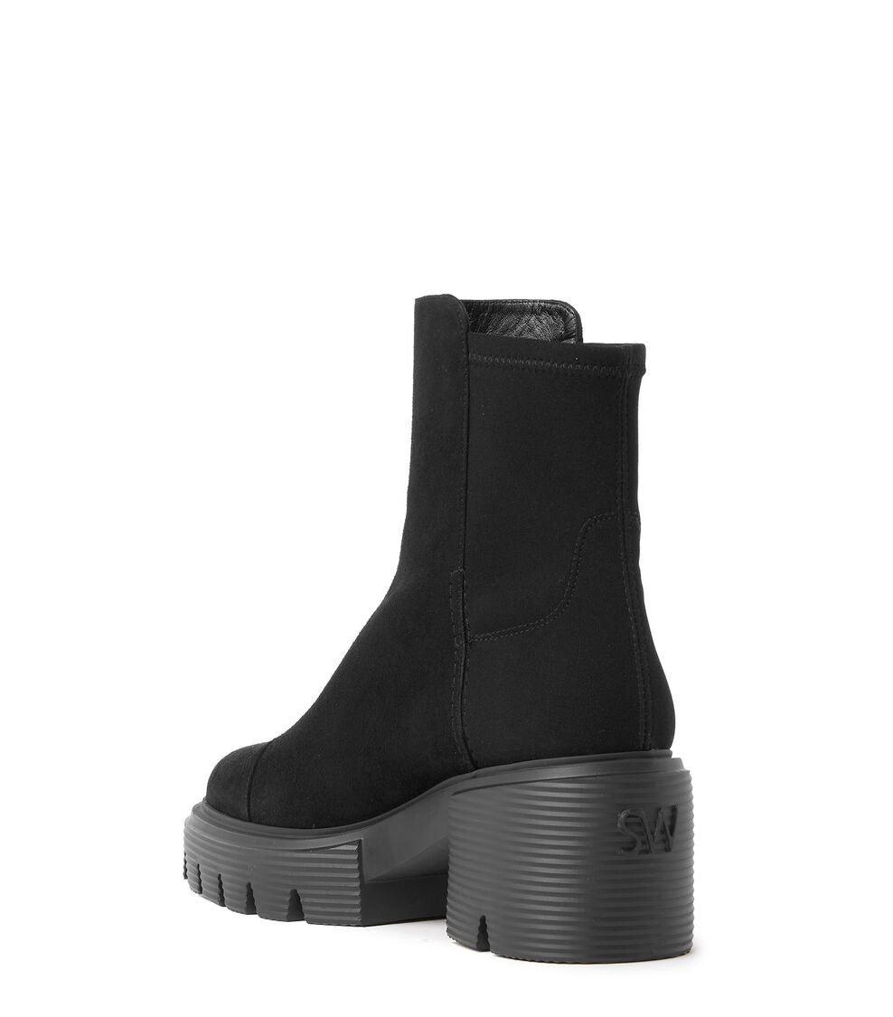 Stuart Weitzman 5050 SOHO BOOTIE en NEGRO de Mujer | Stuart Weitzman® Envío gratis