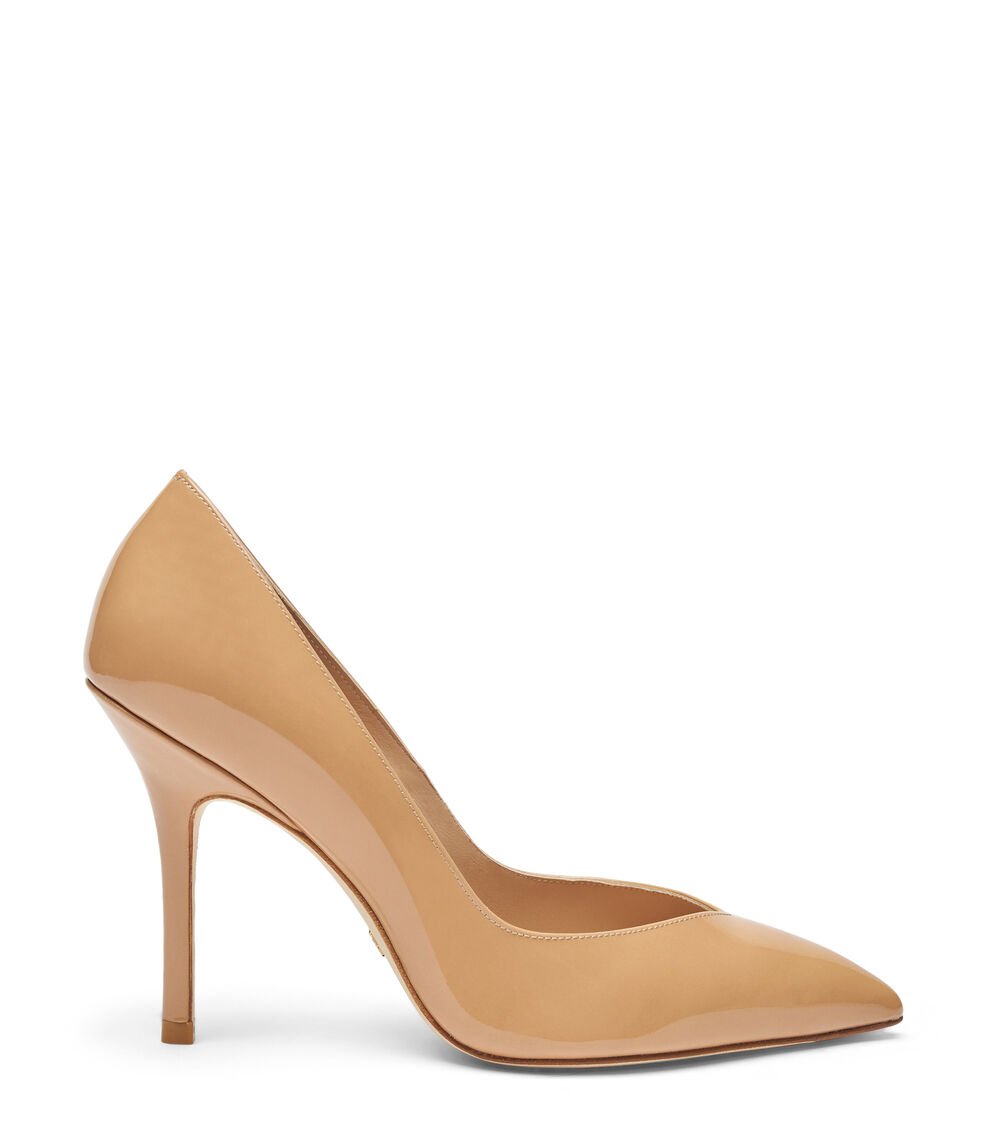 Stuart Weitzman EVA 100 PUMP en ADOBE de Mujer | Stuart Weitzman® Envío gratis