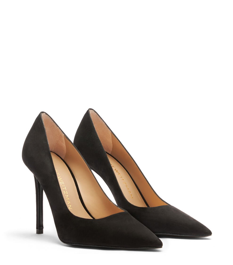 Stuart Weitzman STUART POWER 100 PUMP en NEGRO de Mujer | Stuart Weitzman® Últimos 3 días