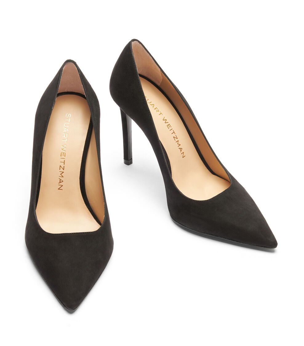 Stuart Weitzman STUART POWER 100 PUMP en NEGRO de Mujer | Stuart Weitzman® Últimos 3 días
