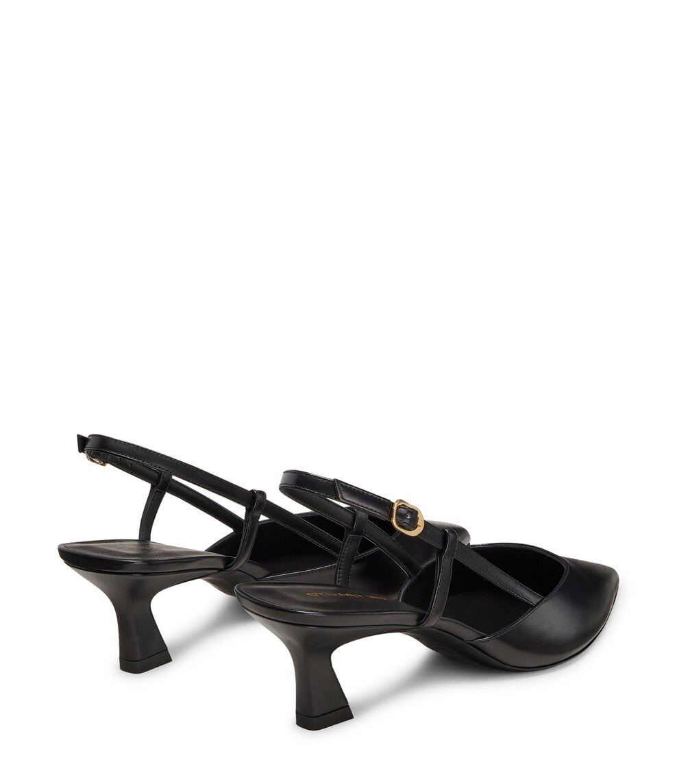Stuart Weitzman VINNIE 50 SLINGBACK en NEGRO de Mujer | Stuart Weitzman® COMPRAR AHORA