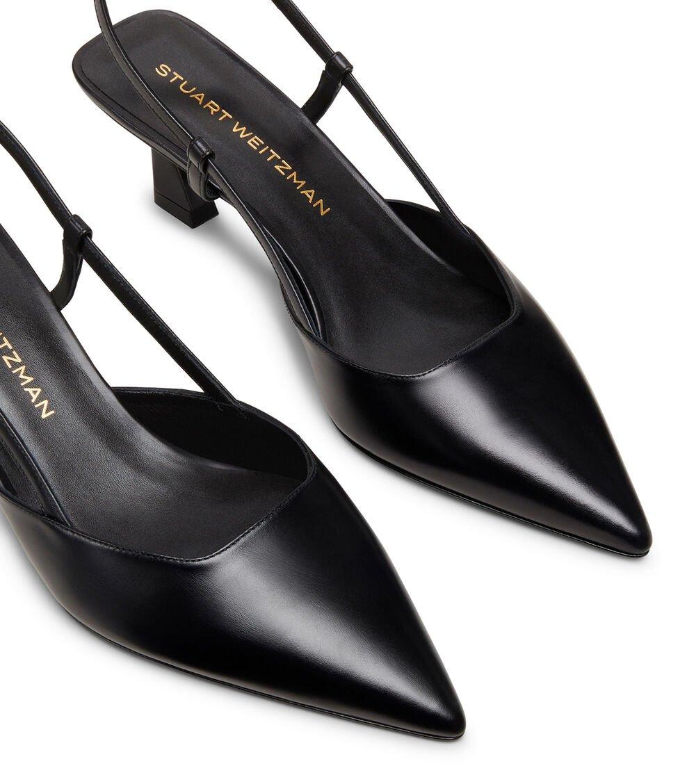 Stuart Weitzman VINNIE 50 SLINGBACK en NEGRO de Mujer | Stuart Weitzman® COMPRAR AHORA