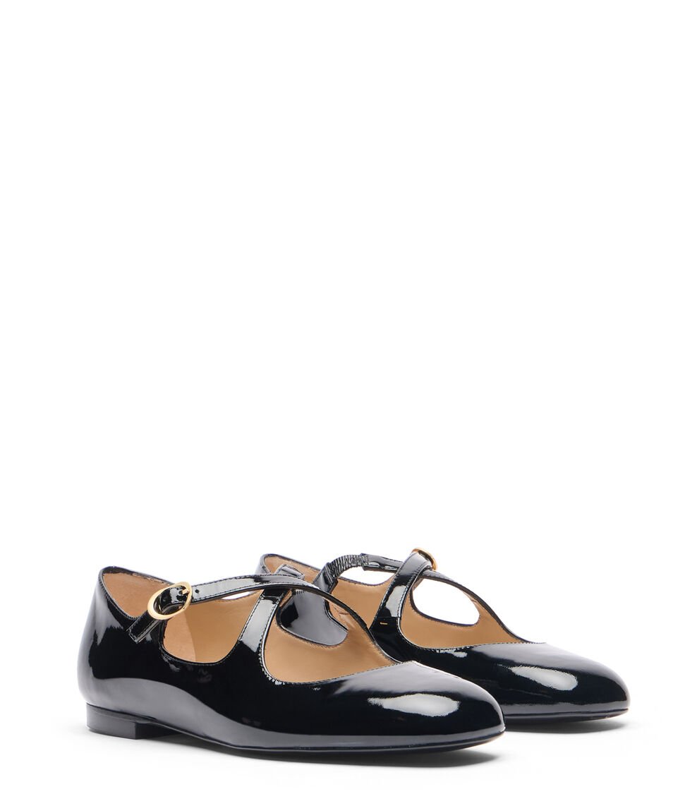 Stuart Weitzman CLEM FLAT en NEGRO de Mujer | Stuart Weitzman® ÚLTIMAS EDICIONES