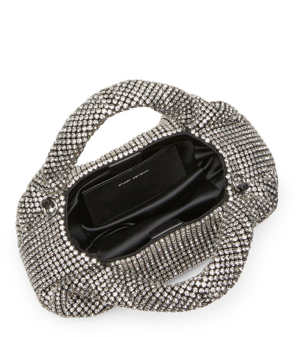 Stuart Weitzman THE MODA SHINE MINI TOTE en TRANSPARENTE de Mujer | Stuart Weitzman® Tienda de fábrica