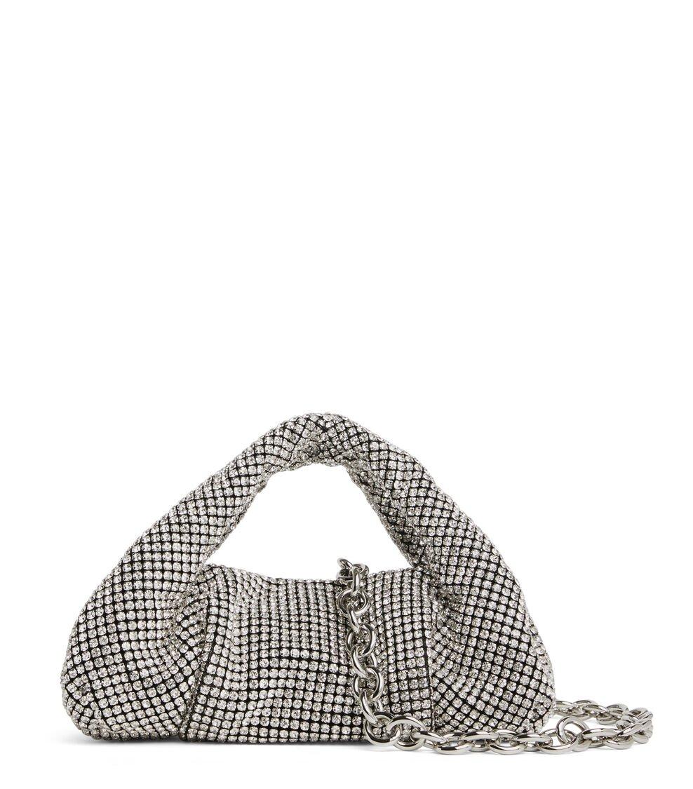 Stuart Weitzman THE MODA SHINE MINI TOTE en TRANSPARENTE de Mujer | Stuart Weitzman® Tienda de fábrica