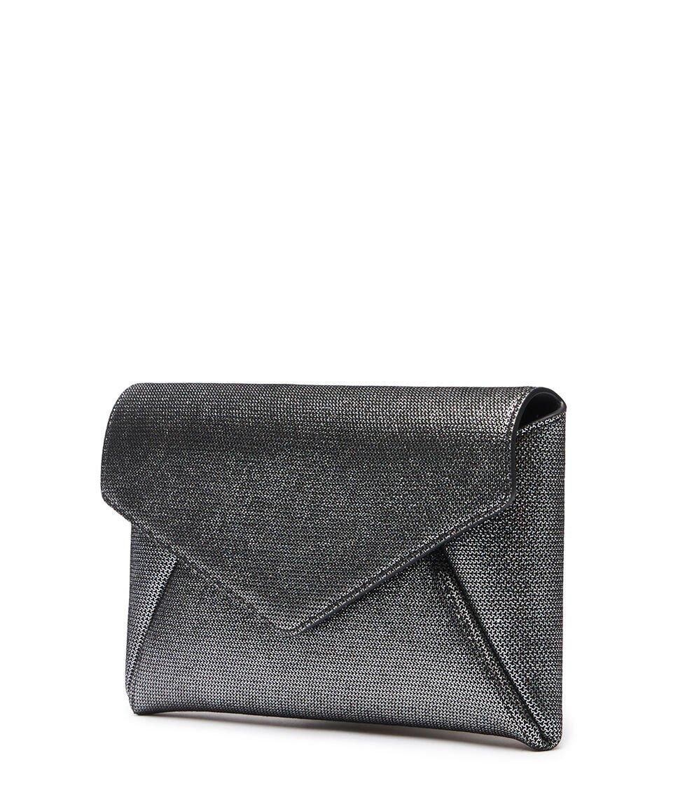 Stuart Weitzman THE LOVELETTER MINI CLUTCH en STEEL de Mujer | Stuart Weitzman® Ahorra y exporta