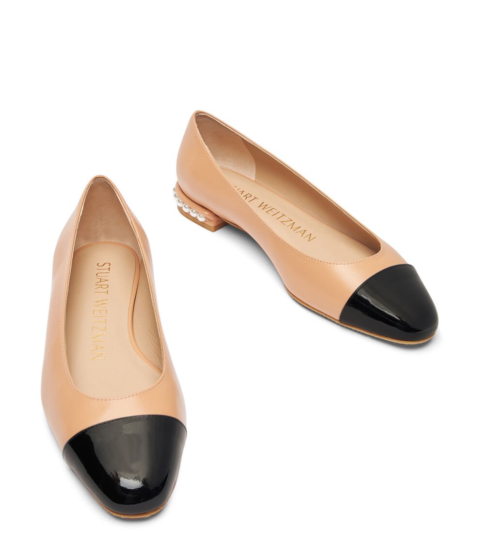 Stuart Weitzman PEARL FLAT en JENGIBRE de Mujer | Stuart Weitzman® 2025
