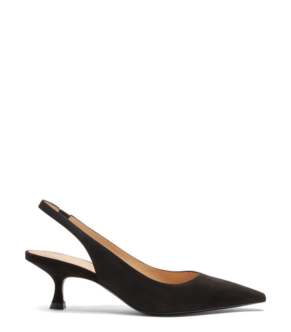 Stuart Weitzman NAOMI 50 SLINGBACK en NEGRO de Mujer | Stuart Weitzman® Outlet online